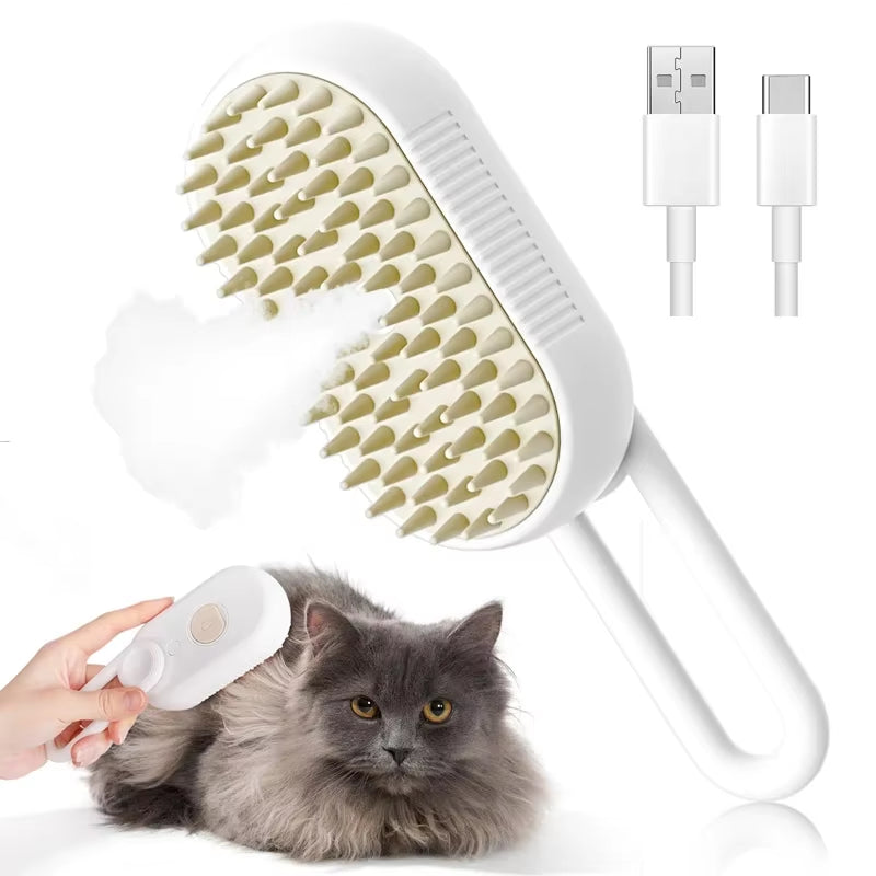 Steam that makes brushing effortless
