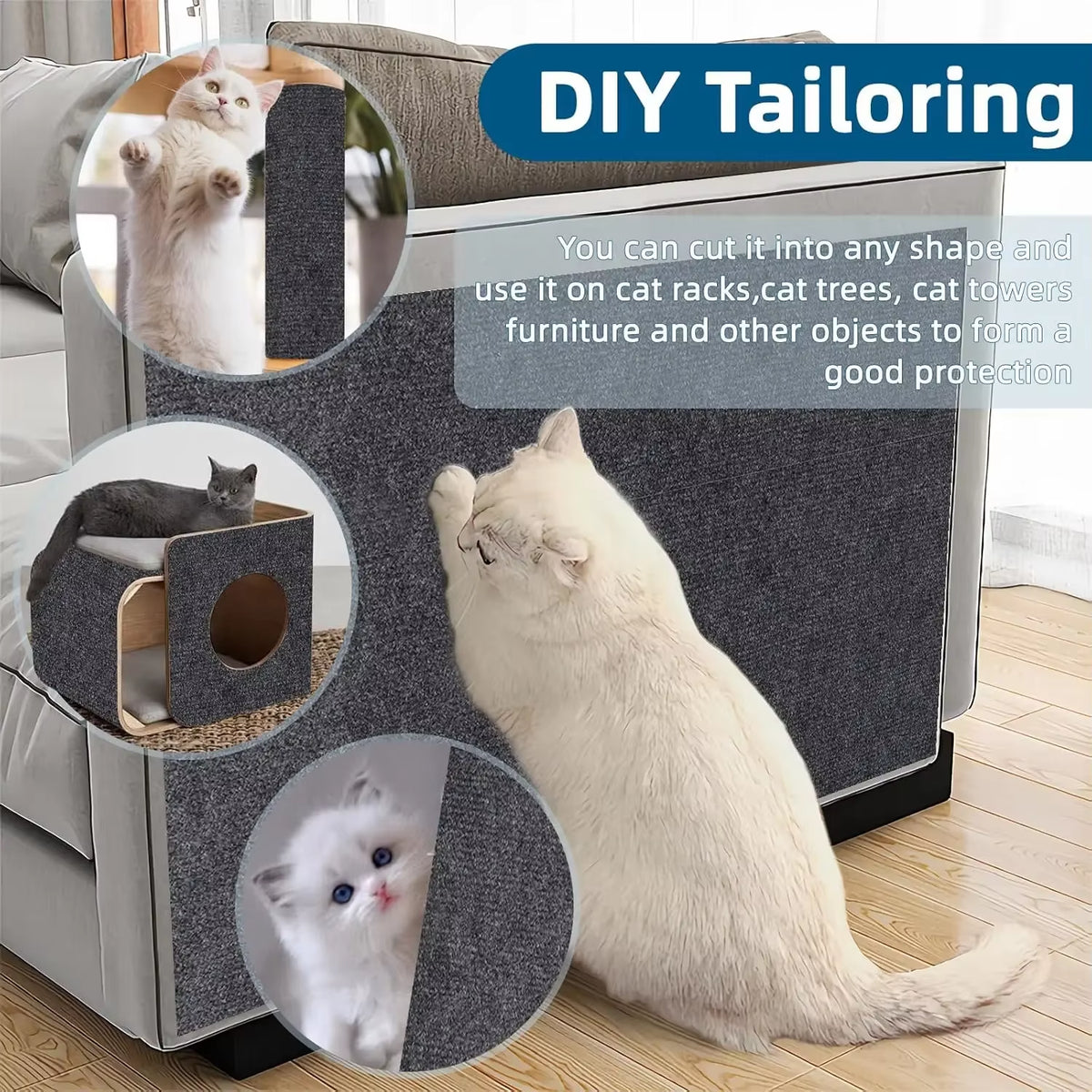Nearly invisible once applied