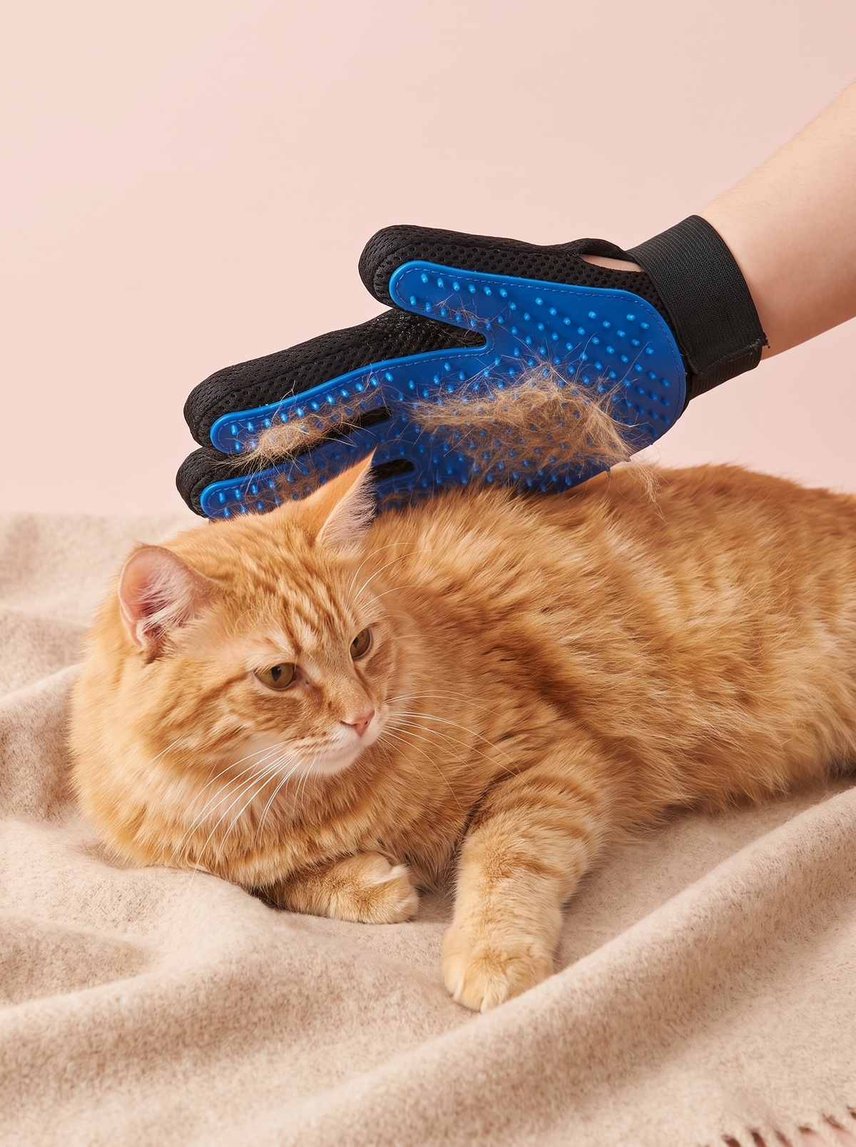 Petting that doubles as deshedding
