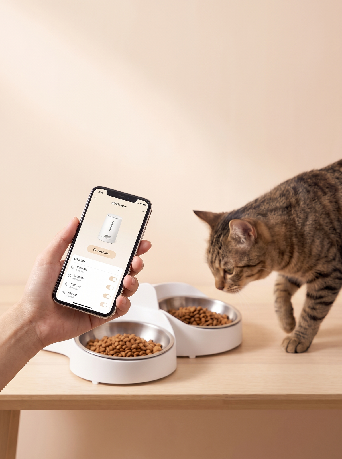 Feed them from anywhere