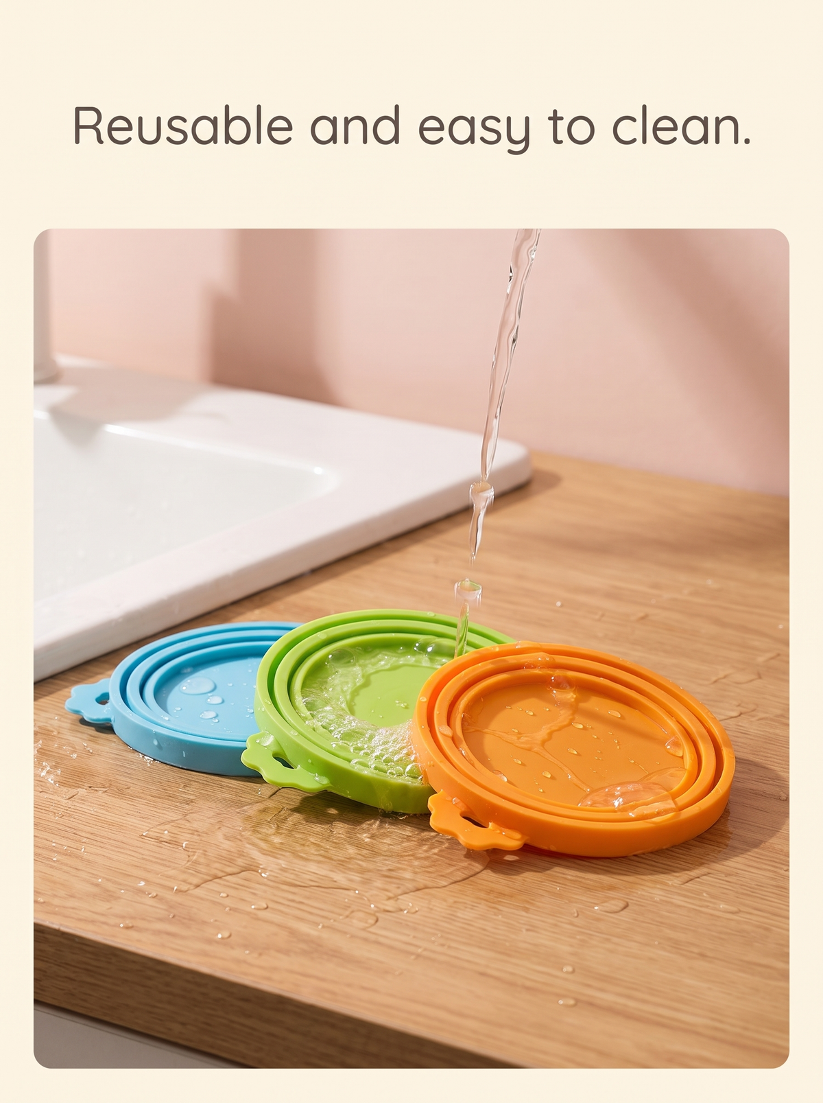 Reusable and easy to clean