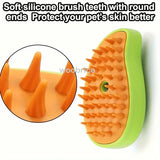 Steam Brush for Cats Soft Electric Water Jet Pet Comb Silicone Hair Remover Dog Brush Pet Grooming Supplies Products Home