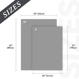 Dog Door Mat Absorpmax Dog Mat for Muddy Paw, 35 × 25", Grey