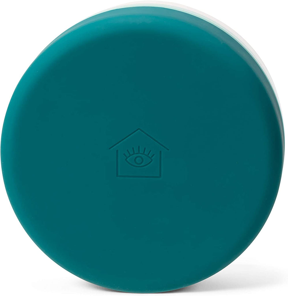 Now House for Pets by Jonathan Adler Green "Chroma" Duo Bowl, Small | Dishwasher Safe, Easy to Clean Dog Bowl with Anti-Skid Lid | Dual Functionality Bowl for Dogs for Storage or Travel