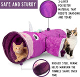 Magic Mewnicorn Multi Cat Tunnel Toy