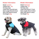 Winter Pet Dog Clothes Warm Big Dog Coat Puppy Clothing Waterproof Pet Vest Jacket for Small Medium Large Dogs Golden Retriever