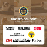 Bedsure XL Dog Bed, Extra Large Pet Bed with Comfy Sherpa,44X32In Grey