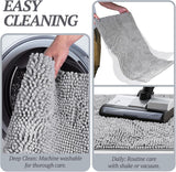 Dog Door Mat Absorpmax Dog Mat for Muddy Paw, 35 × 25", Grey