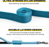 Heavy Duty Dog Leash for Medium Large Dogs, 5 FT, Dual Padded Handles