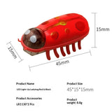 Mini Electric Bug Pet Dog Cat Toy Interactive Cute Ladybird Beetle Animal Shape Cat Toys Walking Insect Cat Playing Supplies