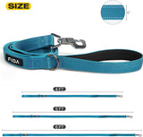 Heavy Duty Dog Leash for Medium Large Dogs, 5 FT, Dual Padded Handles