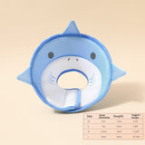 Soft Cat Recovery Collar Cat Cone Collar Nonwoven Fabric Elizabethan Collar Loops-Protective Wound Healing Specially Designed for Cats and Puppies - Easy to Eat and Drink