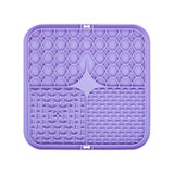 Silicone Licking Pad Pet Dog Lick Pad Bath Peanut Butter Slow Eating Licking Feeder Cats Lickmat Feeding Dog Lick Mat Supplies