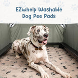 Reusable Dog Pee Pads, Washable Waterproof Mat 16.5X19.5 In, 2 Pk