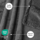 Dog Blanket Small Medium Pet Cat Puppy Kitten, 40X29 Mini Solid Gray