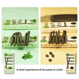 6Pcs Natural Matatabi Cat Stick Mint Caught Bite Excited Rods Silvervine for Cat Teeth Cleaning Treating Pet Supply Cat Toys