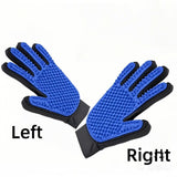 Pet Hair Glove Comb Pet Dog Cat Grooming Cleaning Glove Deshedding Hair Remover Massage Brush Animal Supplies Cat Accessories
