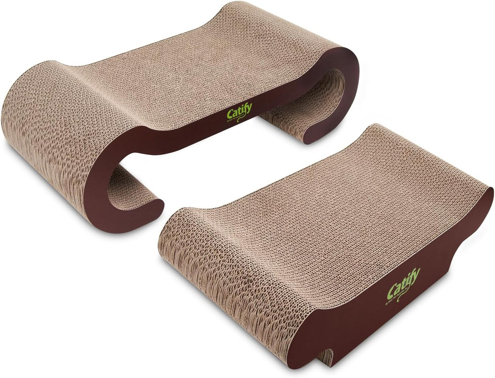 Catify Corrugated Cardboard Cat Scratcher - Lounger I