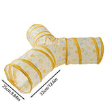 Cat Tunnel Tube Foldable Cat Toys Kitty Training Interactive Fun Toy Tunnel Bored for Puppy Kitten Pet Supplies Cat Accessories