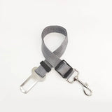 Adjustable Dog Car Seat Belt Safety Harness with Lead Clip Traction Harness for Cats and Dogs Vehicle Pet Seat Accessory