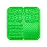 Silicone Licking Pad Pet Dog Lick Pad Bath Peanut Butter Slow Eating Licking Feeder Cats Lickmat Feeding Dog Lick Mat Supplies