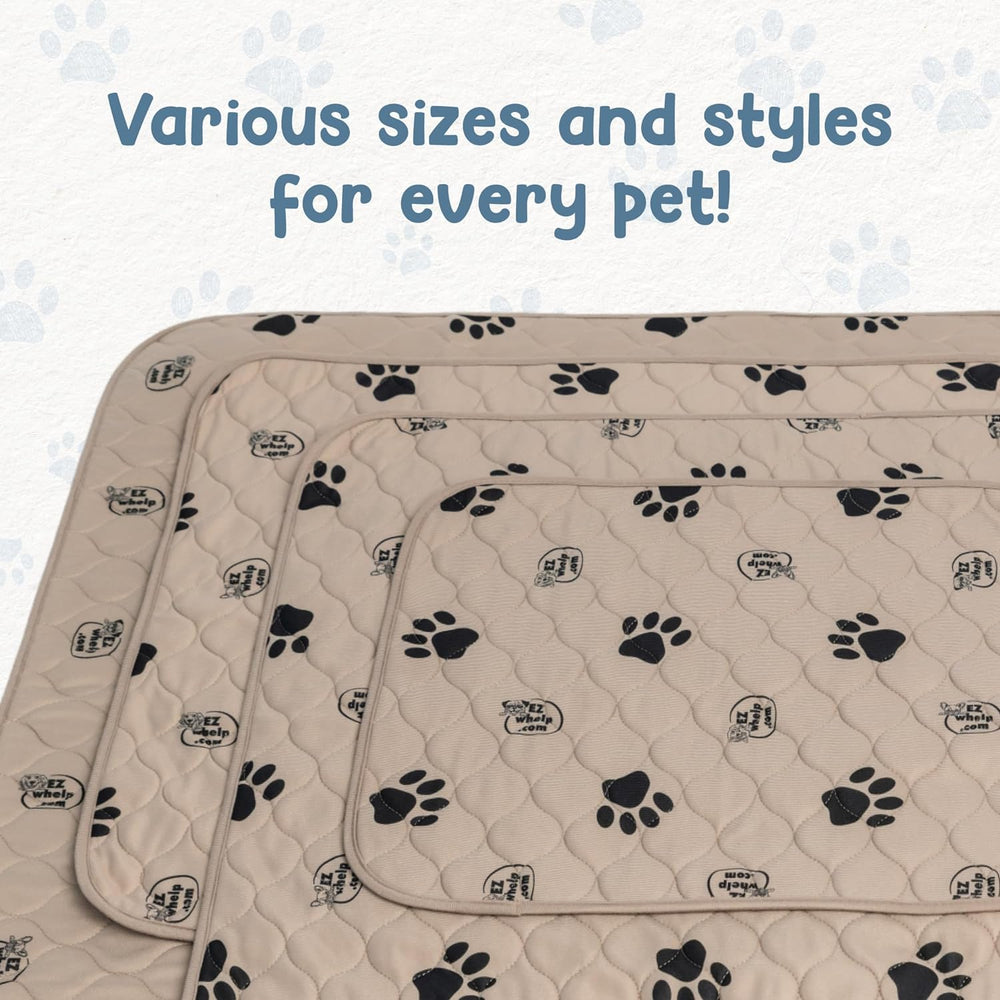 Reusable Dog Pee Pads, Washable Waterproof Mat 16.5X19.5 In, 2 Pk