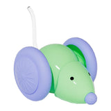 Electric Mouse Car Interactive Cat Toy Rechargeable Automatic Kitten Toy Intelligent Obstacle Avoidance Cat Toy