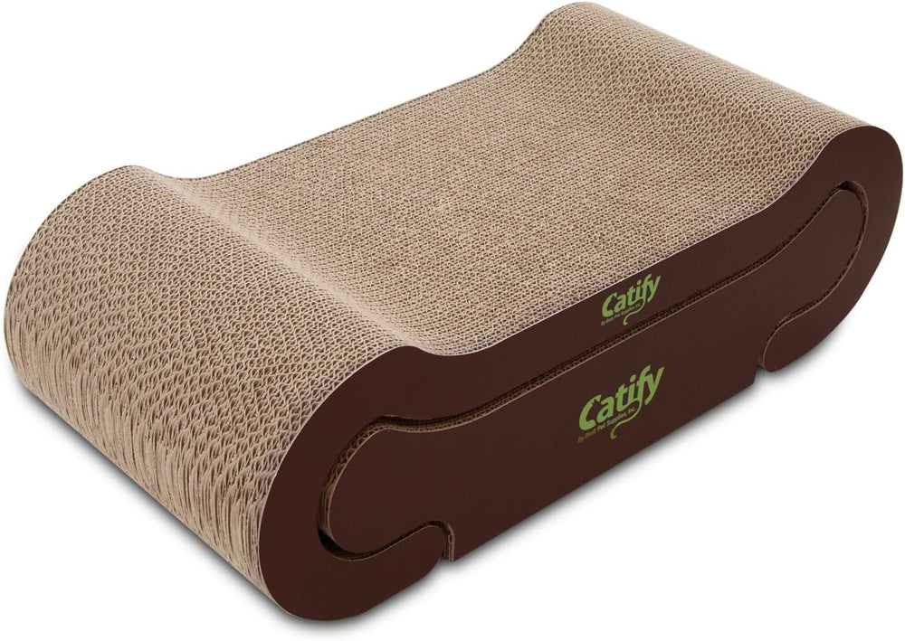 Catify Corrugated Cardboard Cat Scratcher - Lounger I