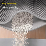 Premium Large Cat Litter Mat 90X60Cm Waterproof Double Layer Litter Trapper Non-Slip Washable Pet Toilet Pad Sand Control