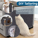 Anti Cat Scratch Sofa Cat Crawling Mat Sofa Protection Grinding Climbing Frame Self-Adhesive Carpet Cats Scratch Board Cat Toys