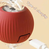 1~3Pcs Cat Interactive Ball Toy Automatic Rolling Ball Tail Rechargeable Smart Pet Electric Toy Dog Cat Training Imitate Mouse