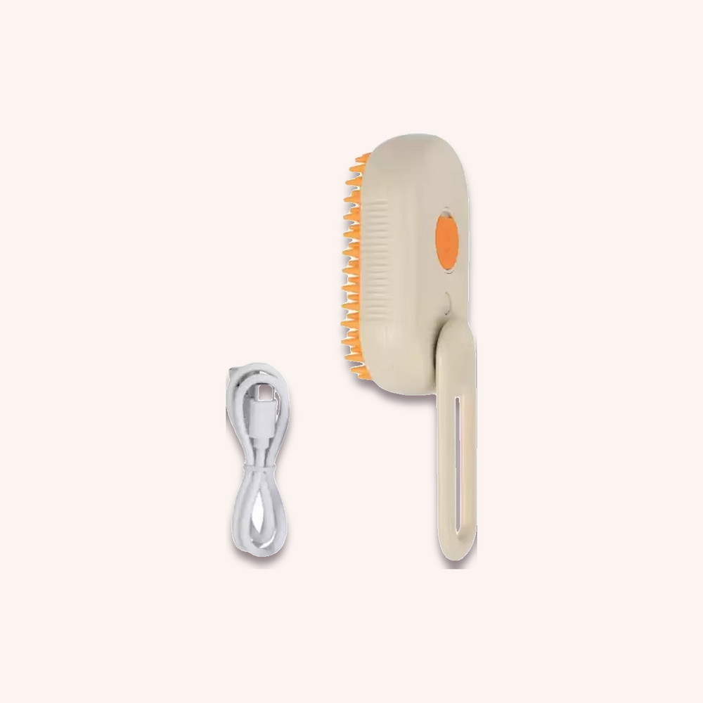 Cat Slicker Brush, Self-Cleaning Deshedding Brush - momomoca