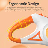 ROJECO 5M Automatic Retractable Dog Leash LED Luminous Leading Fashion Light Straps for Dog Puppy Pet Flexi Walking Running Lead
