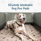 Reusable Dog Pee Pads, Washable Waterproof Mat 36X48 In, 2 Pack