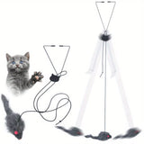 Door Hanging Cat Toy Stress Relieve Living Omdoor Hanging Toy for Living Room Hanging Kitten