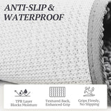 Dog Door Mat Absorpmax Dog Mat for Muddy Paw, 35 × 25", Grey