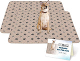 Reusable Dog Pee Pads, Washable Waterproof Mat 36X48 In, 2 Pack