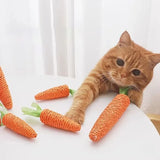 Cat Toys Sound Carrot Cuddle Cat Stick since Fun Fun Cat Teething Stick Anti-Bite Cat Scratch Board Pet Supplies