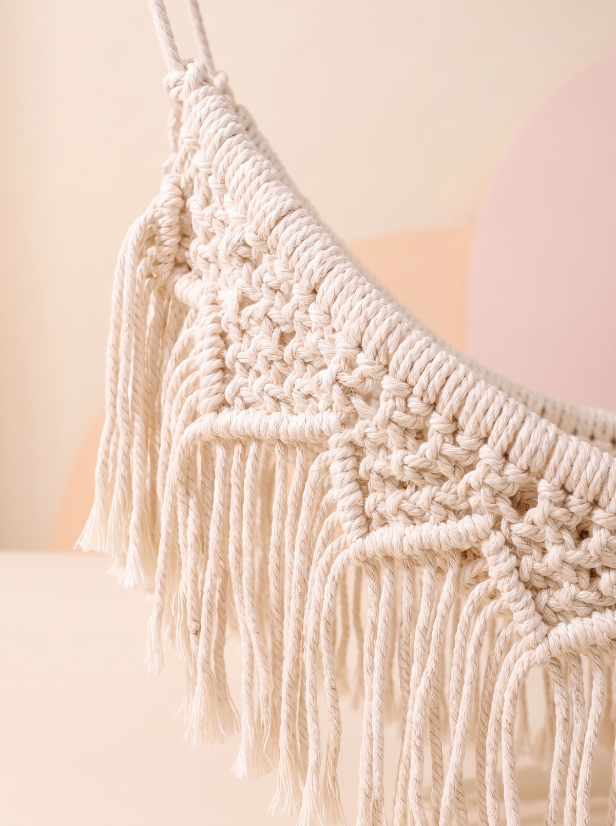 Handwoven detail, boho at heart