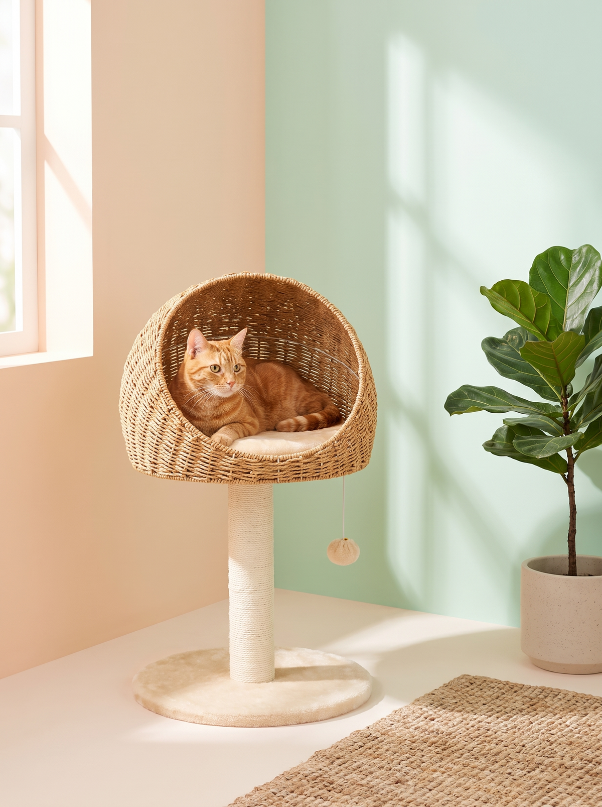 A tree that becomes part of your decor