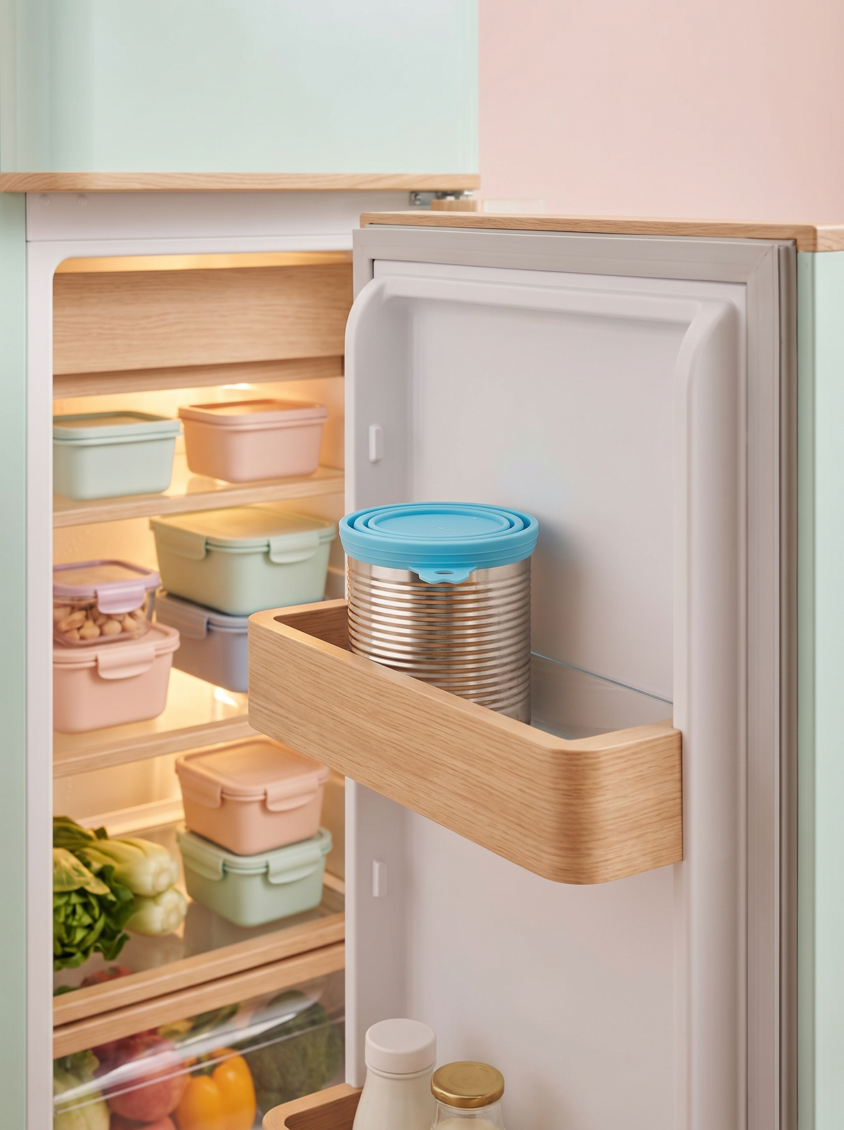 Keeps leftovers fresh in the fridge