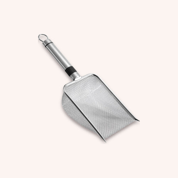 Cat litter scoop stainless steel - momomoca