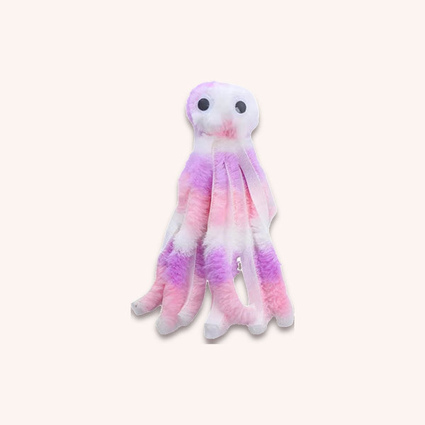 Cat plush toy octopus kicker - momomoca