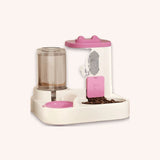 Cat water dispenser 2-in-1 gravity feeder - momomoca