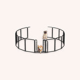 Foldable dog playpen, 16 panel - momomoca