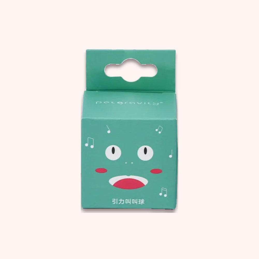 Interactive cat ball squeaky catnip toy - momomoca