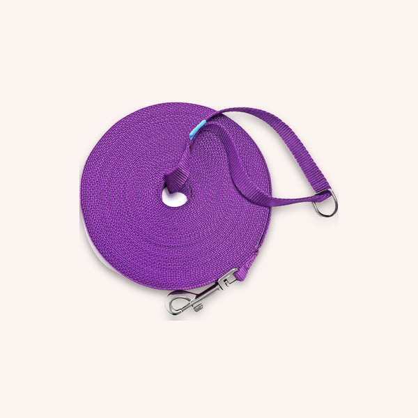Long training leash with clicker - momomoca