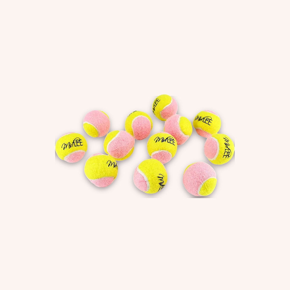 Mini dog tennis balls, 12-pack - momomoca